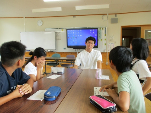 八頭高生交流学習１