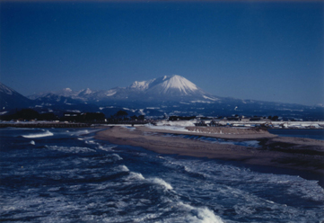 皆生から見た大山