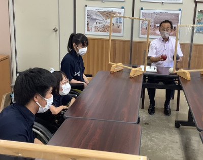 教育長表敬訪問１