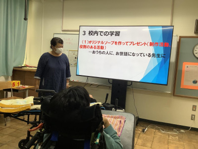 ① 左上