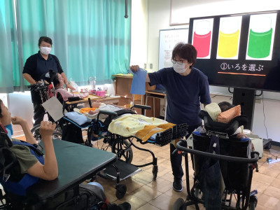 ②右上