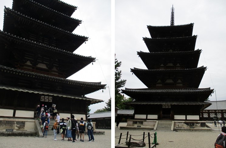 法隆寺たて