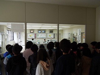 【神谷清掃工場】中央制御室で管理しているそうです