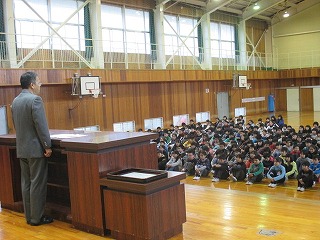 校長先生のお話