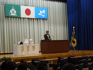 PTA会長のあいさつ