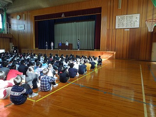 3学期がんばったことの発表