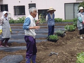 お世話になるボランティアさん