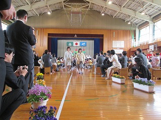 退場の様子