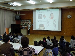 プレゼンの様子です