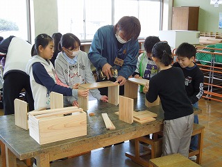 上手にくぎが打てました