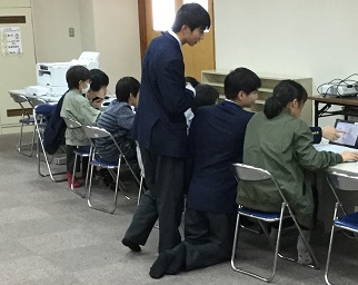 賀露小学校との交流