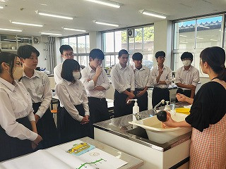 沐浴デモ