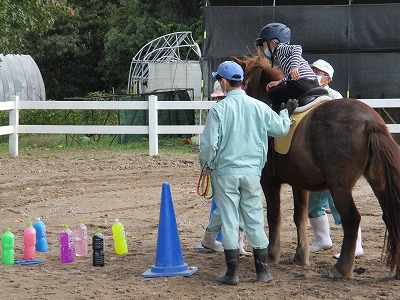 乗馬⑥