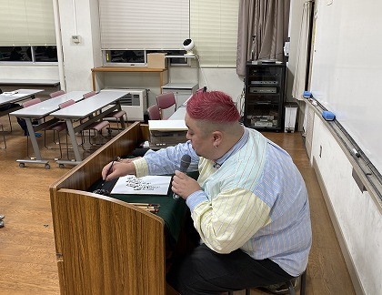 書道中