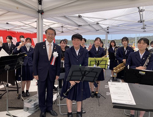平井知事と記念撮影