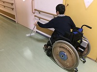 自主的に掃除をしています。