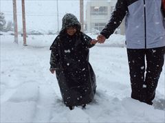 雪遊び２