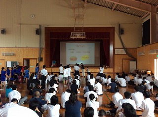 １学期終業式