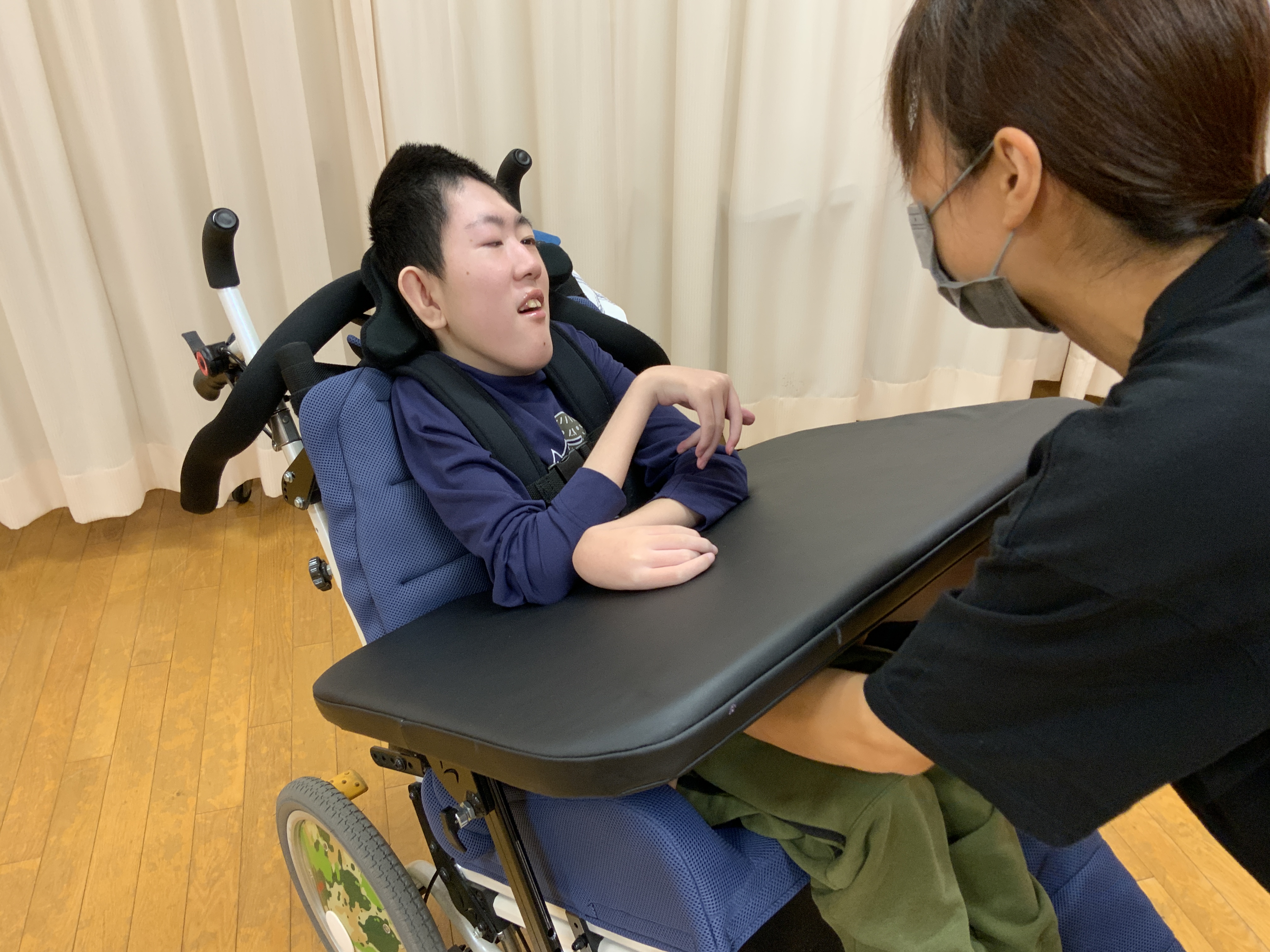 音楽の授業　タッピング