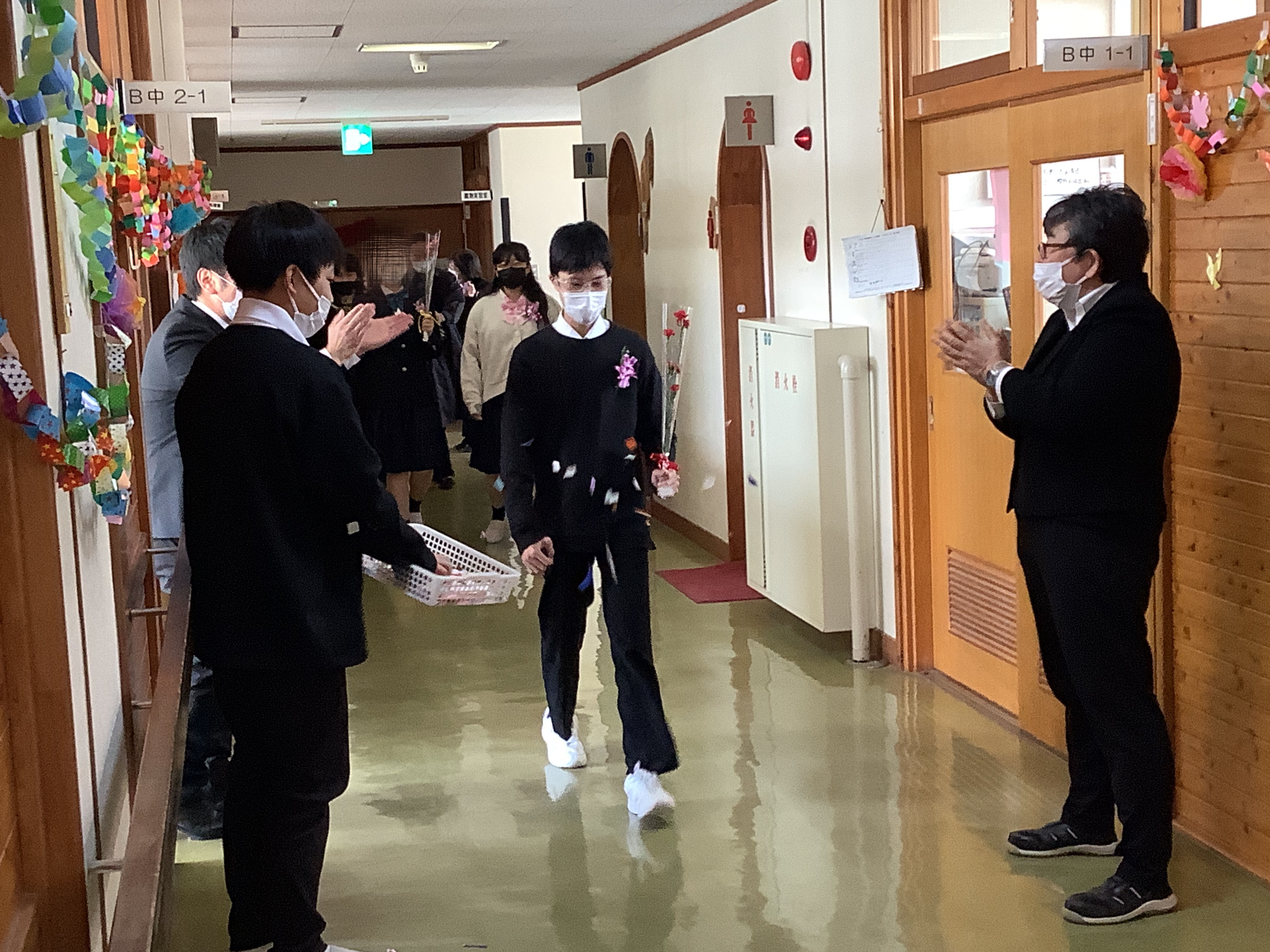 お見送り