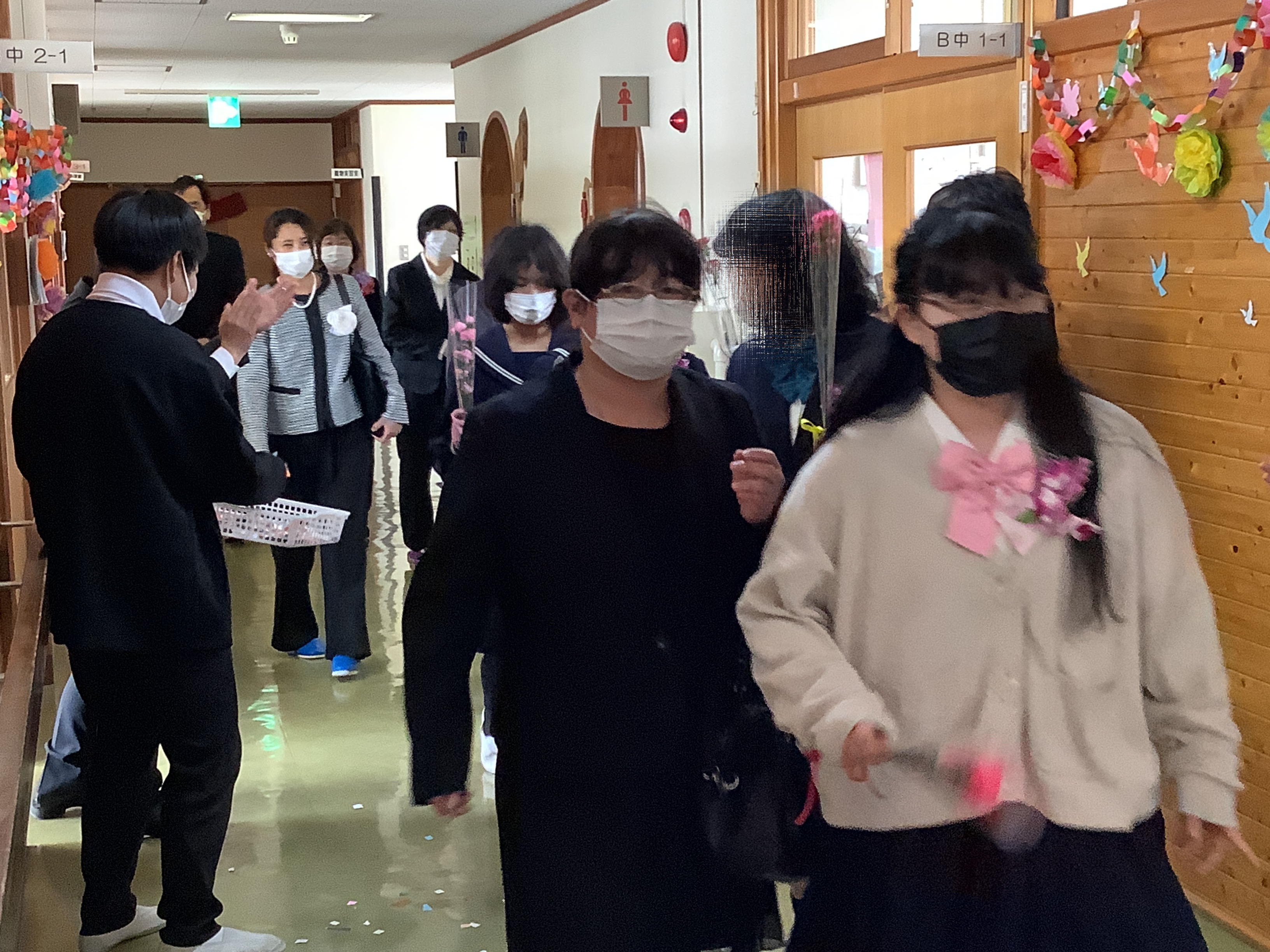 お見送り２