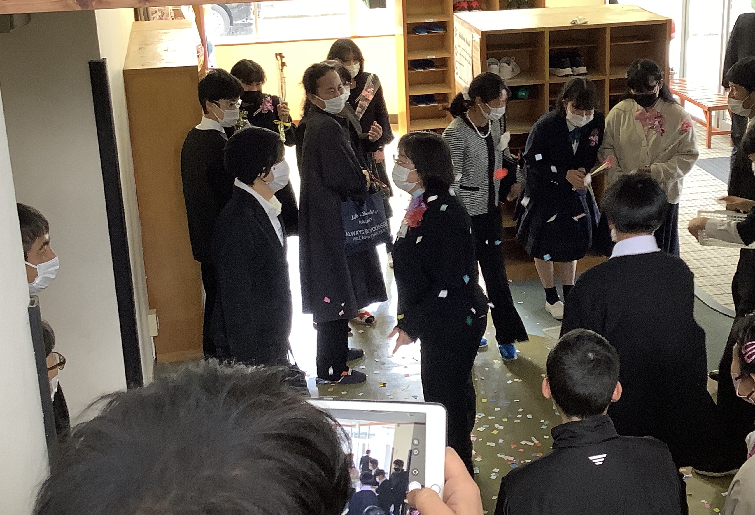 お見送り３