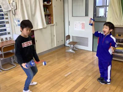 けん玉交流
