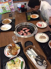 食欲の秋！バイキング堪能中