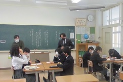 道徳1年生　高旗