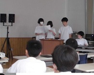 職場体験発表会２