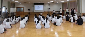 生徒集会　体育祭説明