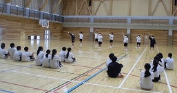 応援練習はじまり