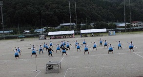 応援青１