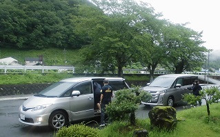 職場体験に出発