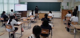 職場体験発表会