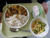 今日はカレー