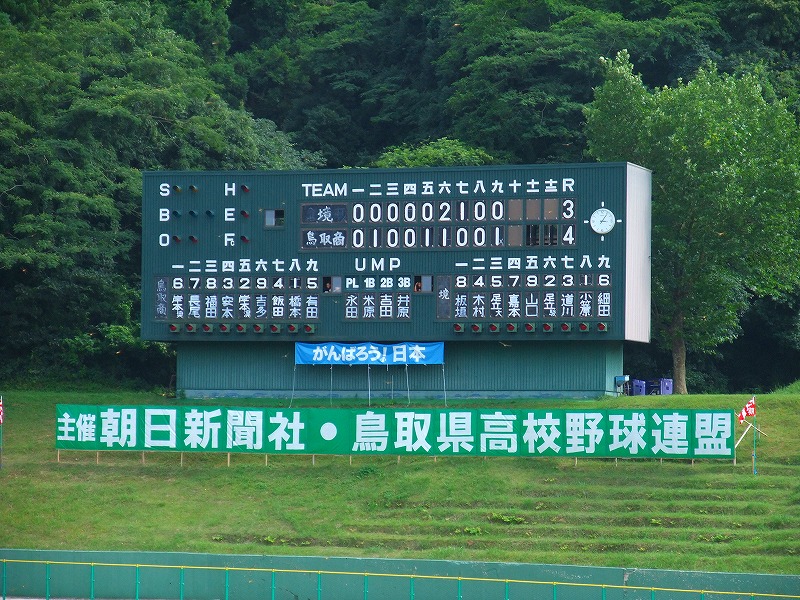 硬式野球部夏の大会