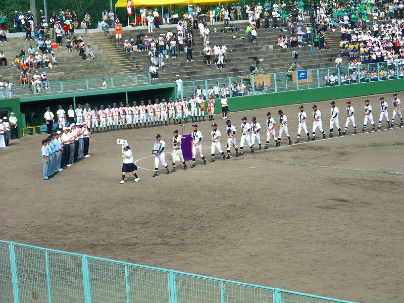 硬式野球部夏の大会