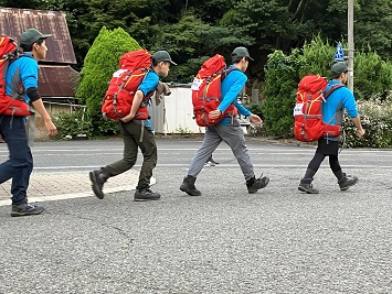 竜王山に向かいます