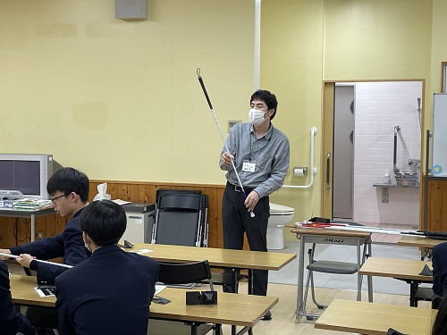 視覚障がい者講師2