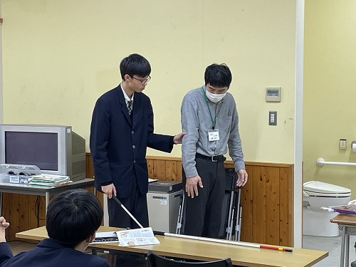 視覚障がい者講師4