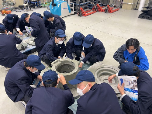 20250212_機械科1年生企業見学2