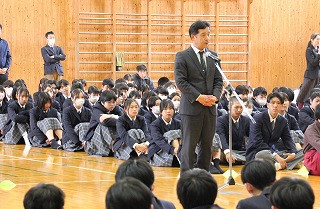 校長先生挨拶