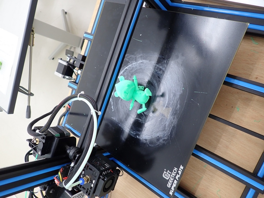 ３Ｄプリント中