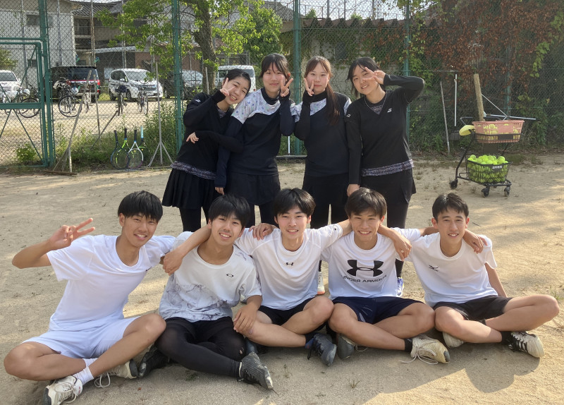 テニス部写真