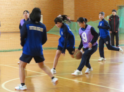 女バスケ