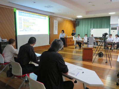 発表中２