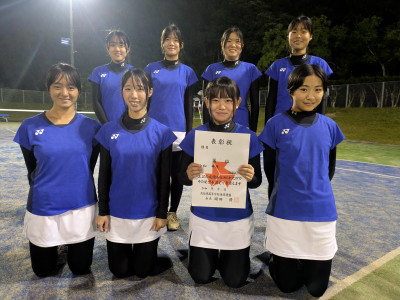女子県新人戦準優勝