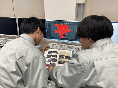 IMG_6602(候補：課題研究　３Ｄコンピュータグラフィックス作成の様子)