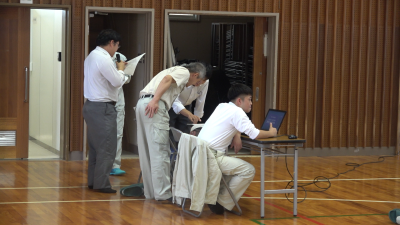 ③選挙管理委員の様子
